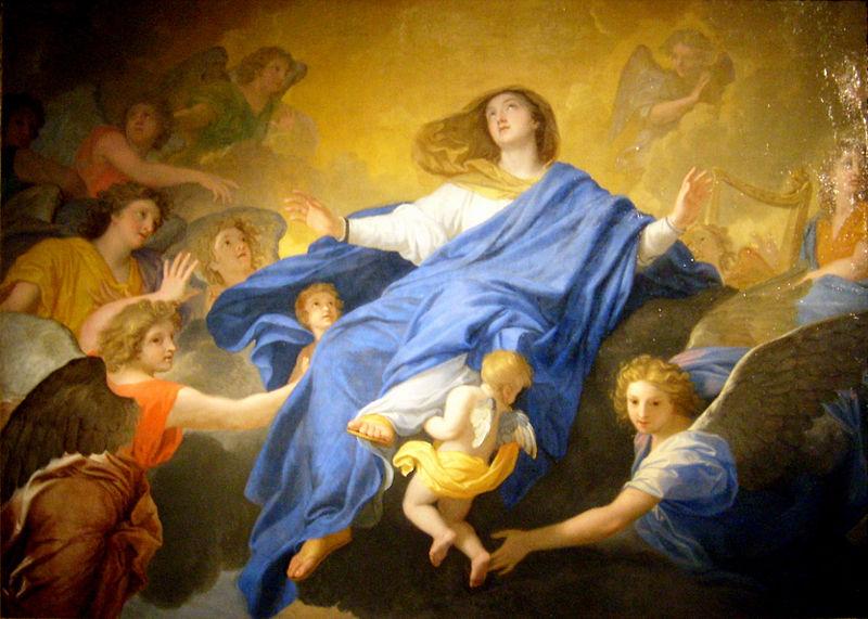 Charles le Brun L Assomption de la Vierge oil painting image